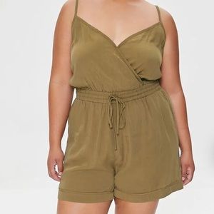 New🌿Surplice Cami Romper